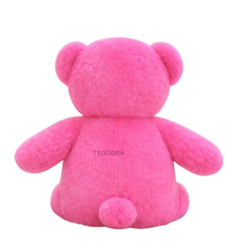 Image of 1.5ft Teddy Bear Soft Toy for Girls Boys Kids, Pink, Plush Stuffed Baby Gift Birthday, 45cm