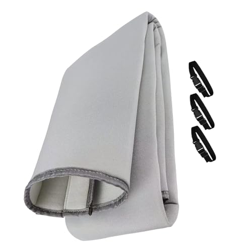 Isolierhülle für tragbare Klimaanlagenschläuche, Schlauchabdeckung mit 3 verstellbaren Riemen für Klimaanlagen, Zubehör für Haushaltsgeräte,...