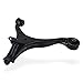 Detroit Axle - Front Lower Control Arms for 01-05 Honda Civic Acura EL, 2pc Lower Control Arms Pair Set Assembly 2001 2002 2003 2004 2005 Replacement