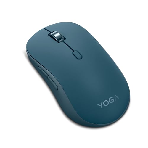 Ratón inalámbrico Lenovo Yoga silencioso para teletrabajo y productividad Tidal Teal