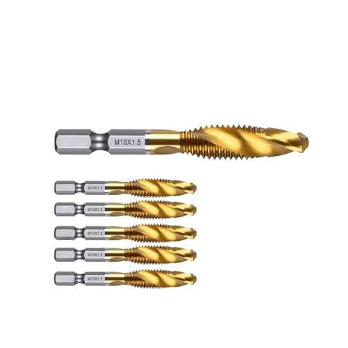 Brocas máquina M3 M4 M5 M6 M8 M10 con vástago hexagonal rosca métrica de acero