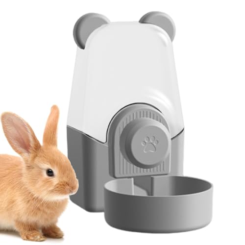 Samuliy Dispensador de agua para animales | Dispensador automático de agua para perrera, botella de agua, alimentador de agua multiusos para mascotas, dispensador de agua suspendido para el hogar