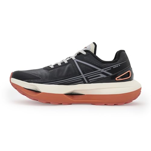 Image of Red Tape Men's Sneakers Black Grey Mesh TPU Round Toe Lace-Up
