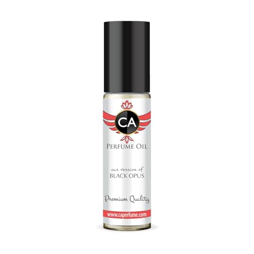 CA Perfume Impression of Black Opus for Women Fragrance Oil Amber Vanilla Scent Long Lasting Perfumes for Women Travel Size TSA Ready Mini Parfum Body Oil Roll-on 0.33 Fl Oz 10ml