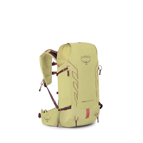 Osprey Tempest Velocity 20L Women's Hiking Backpack - Running, Biking, Multi-Sport Pack, Wander Yellow, Medium/Large - Detailed View