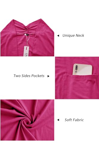 Image of ULTRANICE Cardigan for Women Lightweight Summer Sweaters 2024 Fashion Casual Tops Beach Coverup Open Front with Pockets