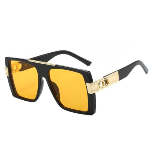 Lunettes de soleil carrées femmes et hommes vintage avec verres anti-UV