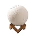 Yicare 3D-Mondlampe Moon Nachtlicht Dimmbare Touch Nachtlampe Luftbefeuchter Nacht Cool Mist Purifier Kinder und Erwachsene