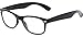 The Buddy Bifocal Readers + 2.50 Black/Clear Lens