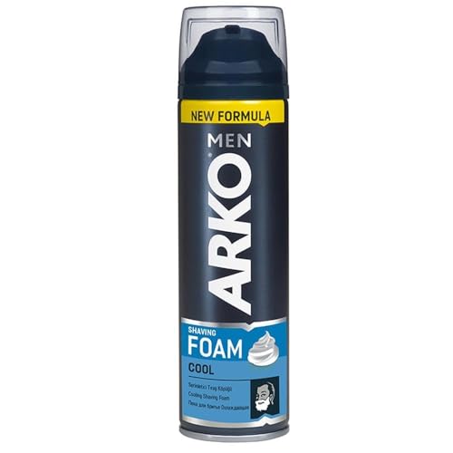 Arko Men Sensitive Shaving Foam 200ml Aloe Vera Enriched Smooth & Comfortable Shave for Sensitive Skin