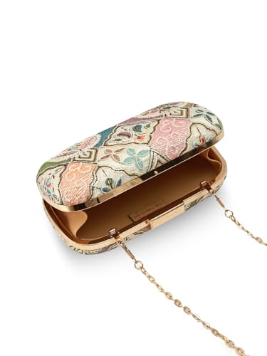 Image of THE TAN CLAN Classic Long Clutch Purses Luxury Handbags Bag for Women - Elegant Evening Handbag, Stylish Purse with Magnetic Closure