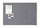 Bi-Office Pinnwand New Basic, Grauem Filz mit Grauem Holzrahmen, 885x585 mm