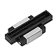 Lineare Schienenführung, Lineare Gleitführung, 10 X 15 Mm MGN15H-Schlittenblock für MGN15H MGN15C Lineare Bewegung, Lineare Bewegungsführungen (MGN15C)