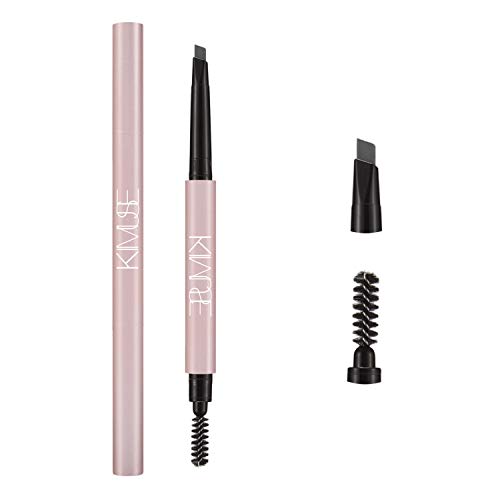 Lusucat Eyebrow Definer Pencil & Long-Wear Skinny Brow Pencil - #1 BLONDE - Soft Textured Natural Daily Look Eyebrow Makeup