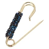 RORPOIR Broche Épingle de Jupe avec Noir Broche Décorative pour Vêtements Pince Gilet e...