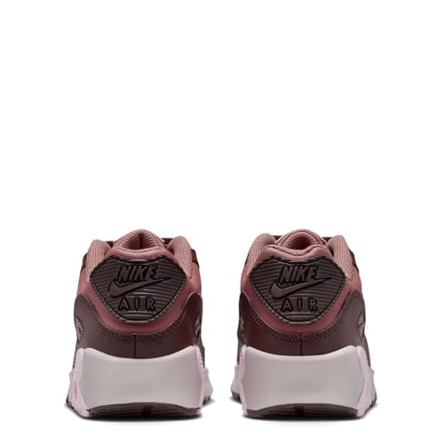 Nike Air Max 90 LTR Big Kids’ Shoes (CD6864-201, Smokey Mauve/Dark Pony/Earth/Platinum Violet) Size 4.53