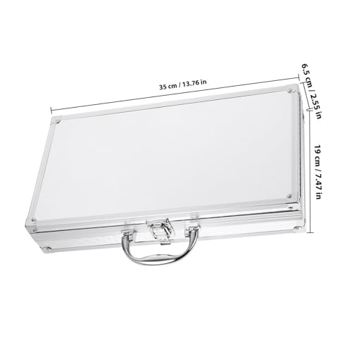 Mallette aluminium extérieure pour hommes active en déplacement avec outils professionnels - 4