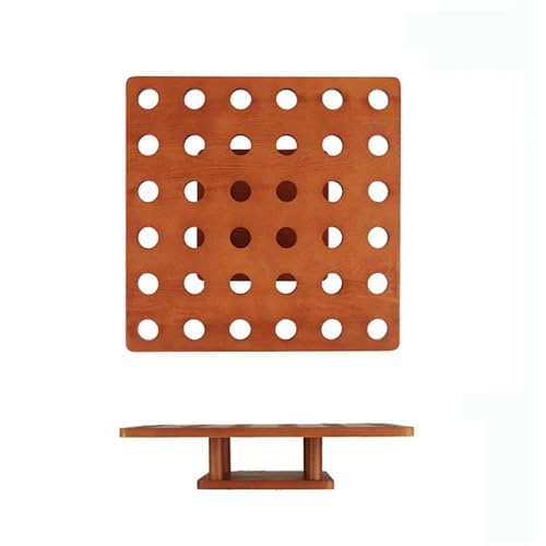 LSNNMU Soporte para Conos De Helado Soporte for Helado, Soporte for Conos de Helado de 36 Agujeros, Soporte de exhibición for Alimentos, Soporte for Conos de Comida for Restaurante Buffet