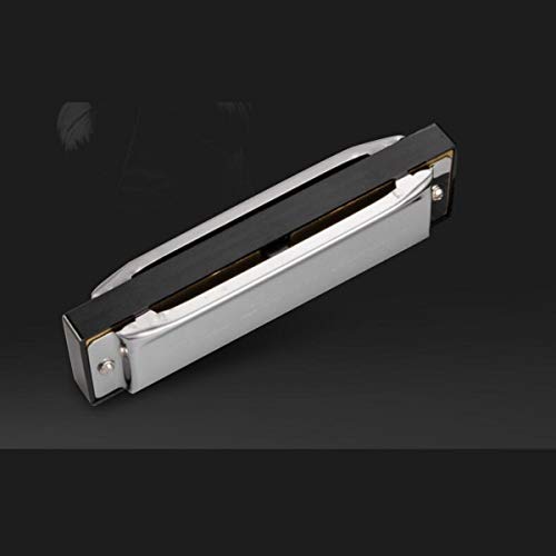 KMDSM Harmonica professionnel 10 trous, 7 tons, 12 tons, argent, convient aux débutants, performances de pointe… - Les Beatles, Paul McCartney, John Lennon, RIngo Starr, George Harrison KMDSM Harmonica professionnel 10 trous, 7 tons, 12 tons, argent, convient aux débutants, performances de pointe… – Image 3