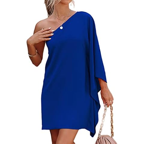 Jhsnjnr One Shoulder Mini Dress Cover