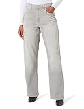 Taille haute 7 For All Mankind Tess Trouser Drive Jeans, Gris, 31W Femmes