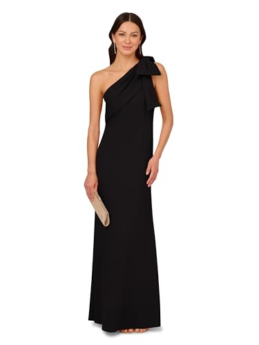 Adrianna Papell Women's Stretch Crepe Long Dress4