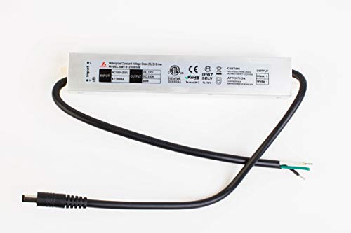 Image of 12v 36w 3A Waterproof Power Supply Driver Transformer 110v to DC Low Voltage for LED Light, Sign Applications IP67 (36)