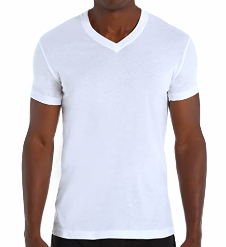 2(X)IST Mens Pima Cotton V-Neck T-Shirt3