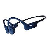 AFTERSHOKZ Aeropex Open-Ear Wireless Bone Conduction Headphones, IP67 Rated, Blue Eclipse