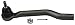 Beck/Arnley 1018865 Steering Tie Rod Assembly