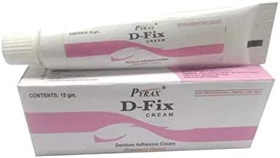 Pyrax Denture Adhesive Cream Strawberry Flavour 15 gms
