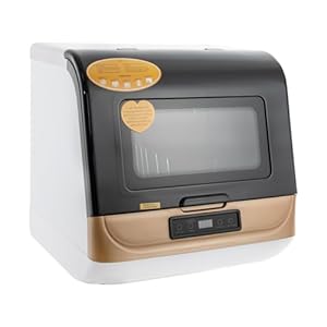 Loohacp Mini 800W Tischgeschirrspüler