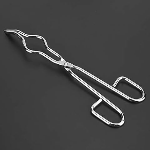 Zange Tiegelzangen Halter, Professionelle Gießereizange, Edelstahl Tiegelzangenhalter Zange, Edelstahl Tiegelzange Für Labor(250mm) Cover