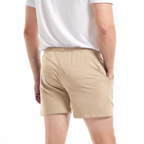 Image of AIMPACT Men's 4 inch Inseam Sleep & Lounge Pajama Shorts with Pockets