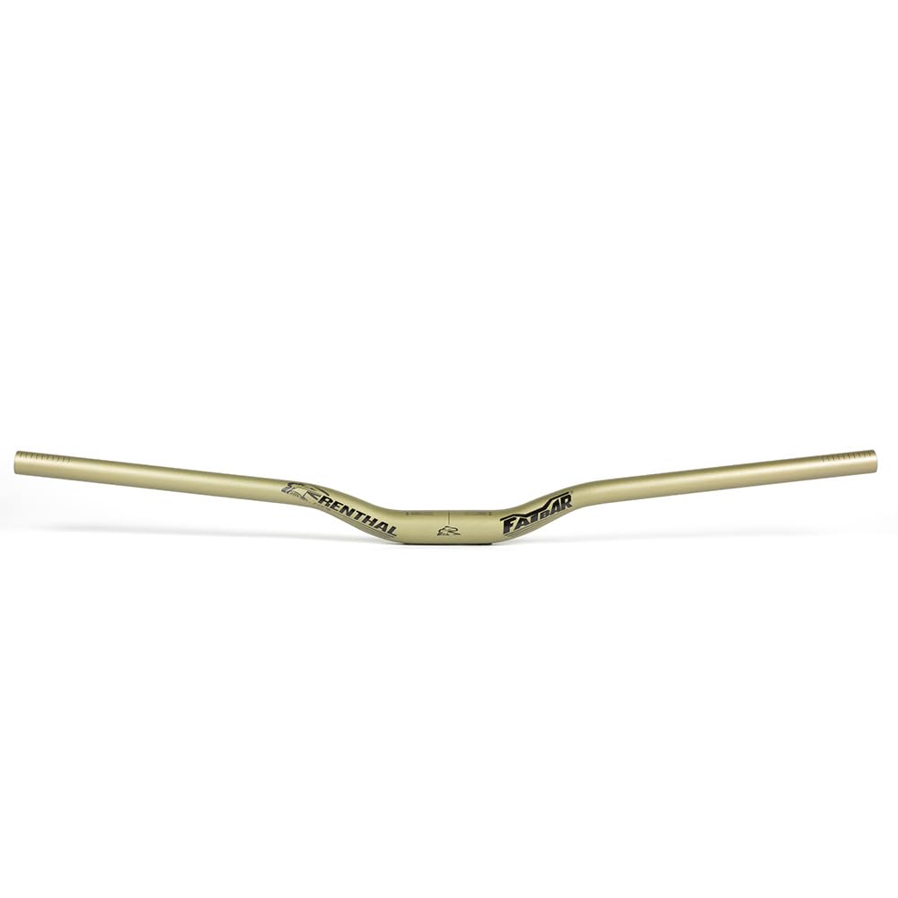 Renthal V3 Fatbar Riser Guidon 31,8 mm, 800 x 40 mm, 7°/5°, doré, M178-02-007-01