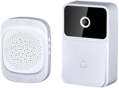 Campainha Inteligente Sem Fio com Câmera HD Visão Noturna e Áudio...