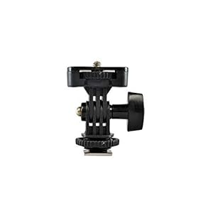 SHOPEE Adjustable Angle Pole Swivel Hot Shoe Mount 1/4″ Screw Hot Shoe Mount Adapter for Mounting Video Camcorder Monitors (Pack of 1)