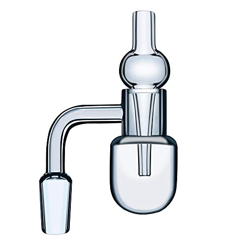 SHURUN Quarz Banger Quarz Thermal Banger Nagel Männlich 14mm Quarz Thermal Banger Nägel Für Bohrinseln Glas Bongs (14mm…
