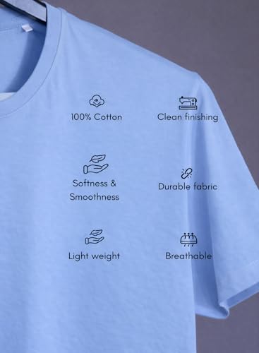 Image of ADRO Mens Printed Cotton T-Shirts Pack of 3 | Regular Fit Graphic Tshirt | Breathable Modern Stylish Casual T Shirt for Travel Gym Daily Lifestyle