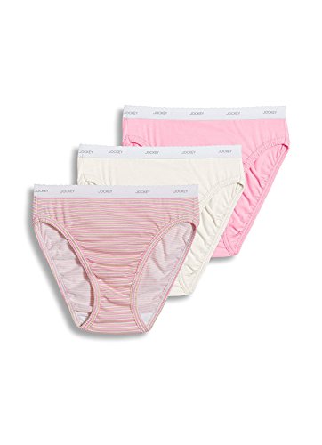 Image of Jockey Women's Underwear 100% Cotton Classic French Cut - 3 Pack