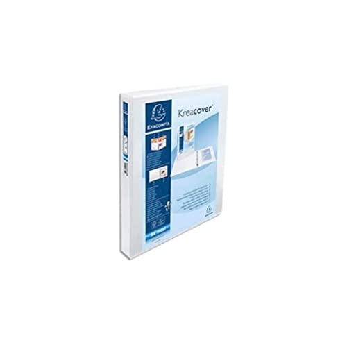 EXACOMPTA Classeur personnalisable 4anx D25 blanc