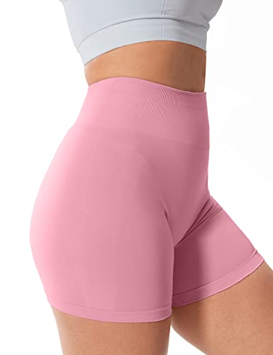 Image of CELER Womens Workout Shorts Seamless Scrunch Butt Gym Shorts High Waisted Yoga Athletic Booty Shorts