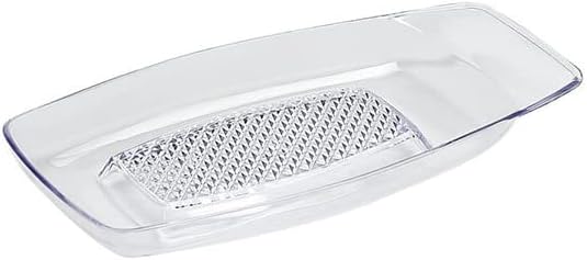 weSTOCK Clear Plastic Grater for Apple, Fruit and Vegetables