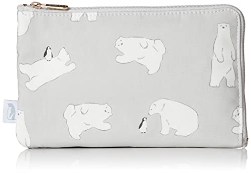 [ジェラート ピケ] 【COOL FAIR】しろくま柄マスクポーチ PWGB212756 レディース GRYのサムネイル