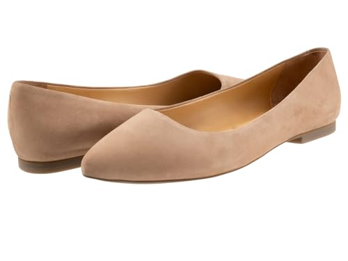 Image of Trotters Estee Taupe Nubuck 7.5 W (D)