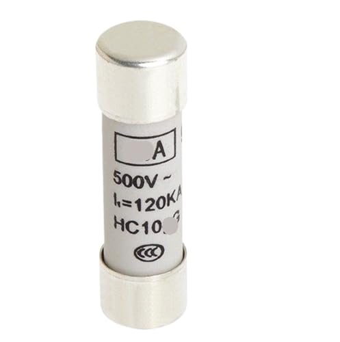 Fusible 500V 8A pour remplacer une cartouche grillée et réparer votre circuit électrique