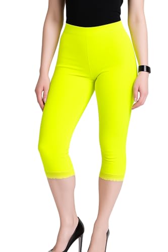 Pantalon de yoga taille élastique extensible avec dentelle 40-42