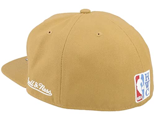 Mitchell & Ness Gorra Fitted Los Angeles Lakers Marrón miniatura 5