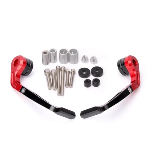 Protection des mains moto CNC protecteur universel levier guidon CB1300 rouge