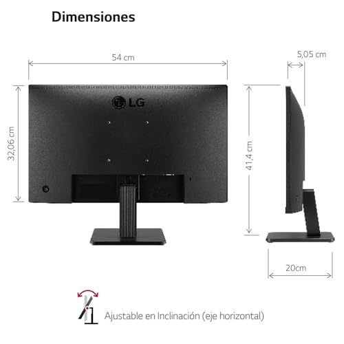 LG 24MR400 Monitor Full HD 24'' IPS 100Hz